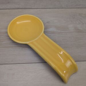 Fiesta Ware Retired Sunflower yellow 8" Spoon Rest Fiestaware USA HLC